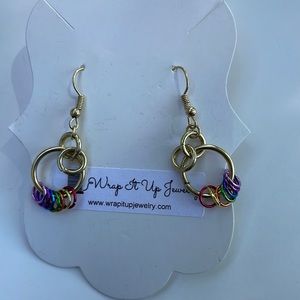 Earrings- hand made by local artist